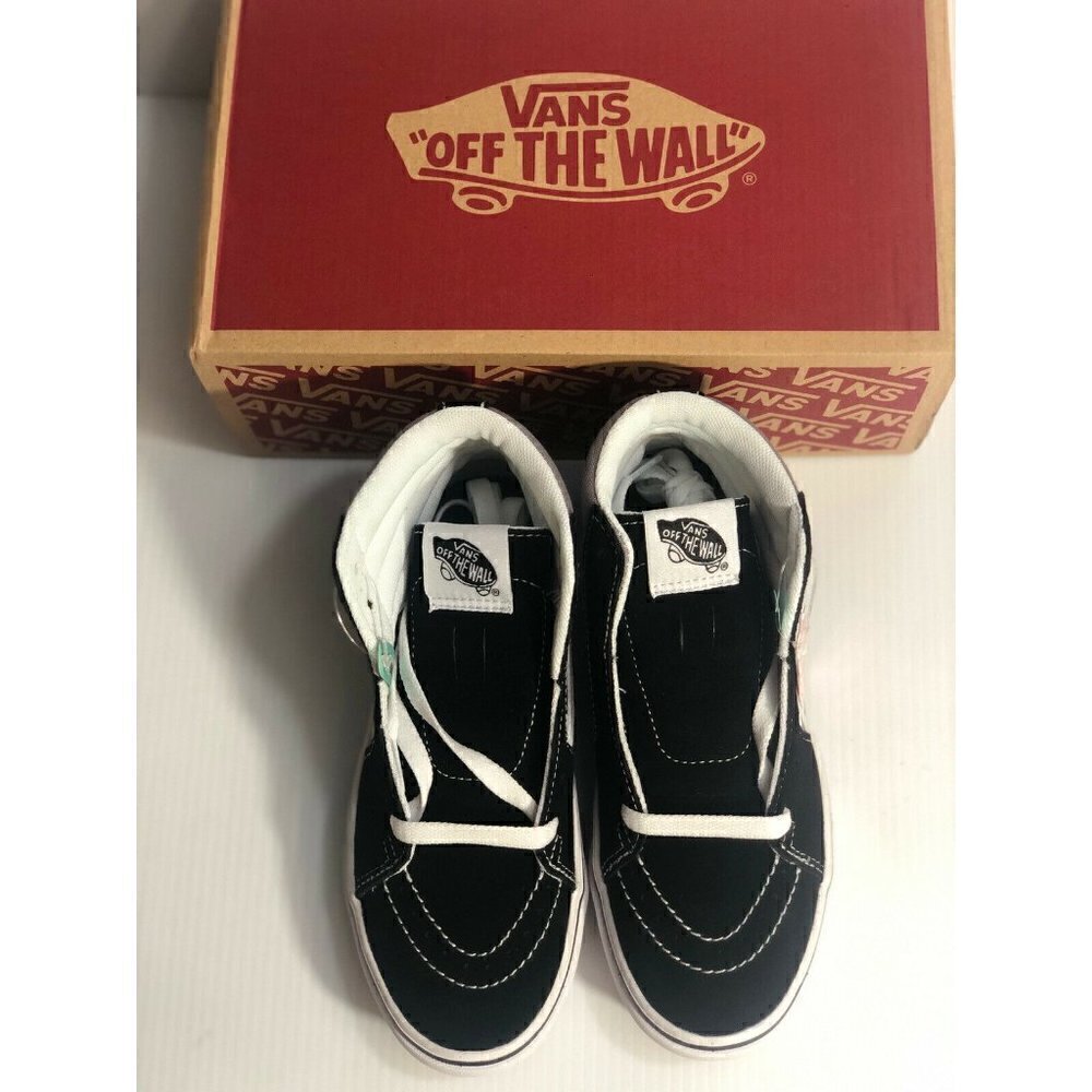 New Vans Toddler Comfycush Sk8-Hi Tape Mix lack Fr - Picture 11 of 12